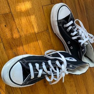 Black Platform Converse